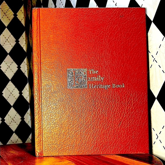 Vintage Other - Vintage Genealogy Book | The Family Heritage Book (1979) | Hardcover